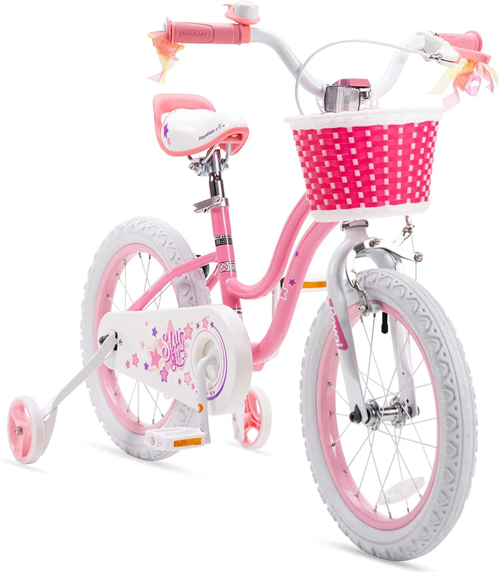 14 In Blue Kids Bike with Training Wheels E838